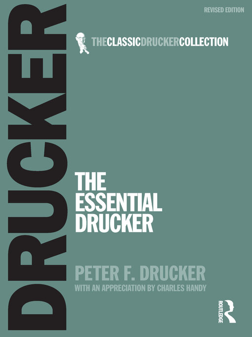 Title details for The Essential Drucker by Peter F. Drucker - Available